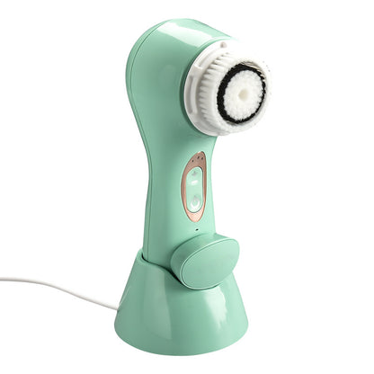 Wireless Induction Charging Ultrasonic Facial Cleansing Brush