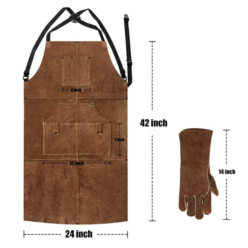 Apron Woodworking Electrician Floral Work Clothes Baking And Barbecue Apron