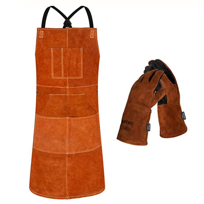 Apron Woodworking Electrician Floral Work Clothes Baking And Barbecue Apron