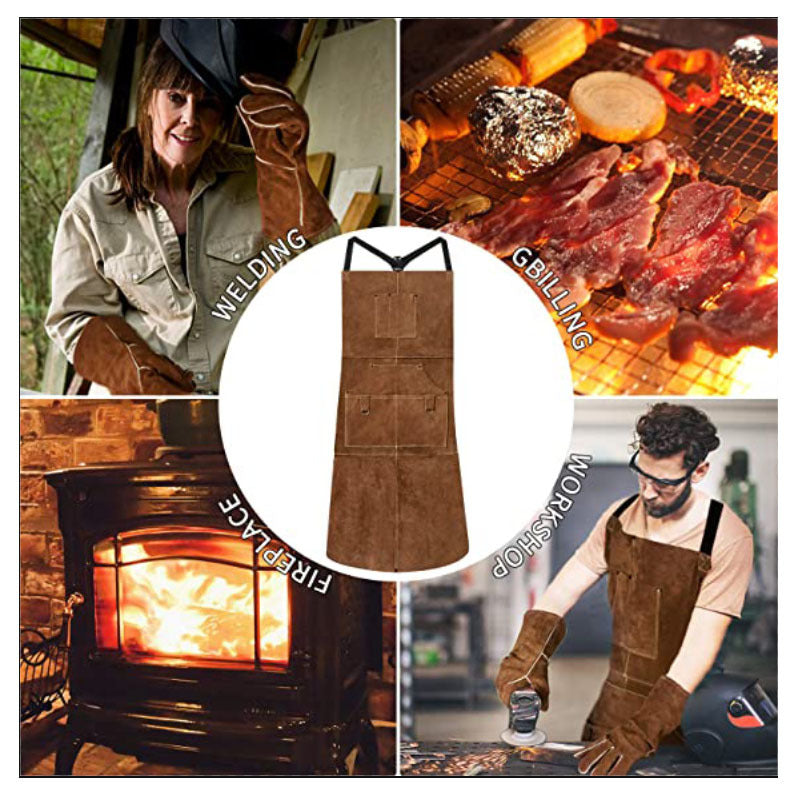 Apron Woodworking Electrician Floral Work Clothes Baking And Barbecue Apron